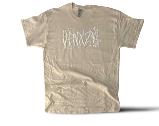 HEAVYWEIGHT "VENXZYL" NATURAL T-SHIRT 100% COTTON TEE