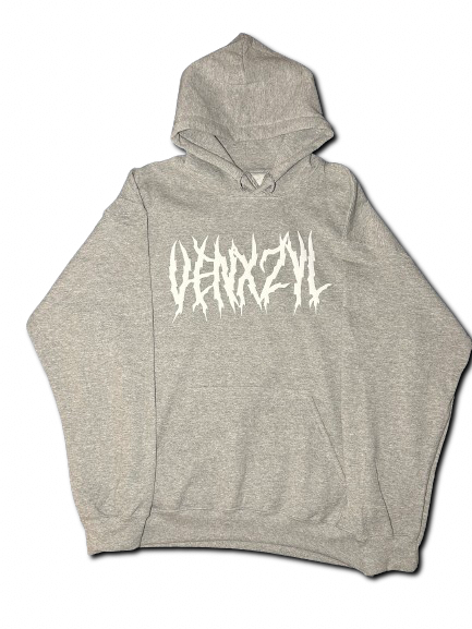 Grey "VENXZYL" Spider Hoodie